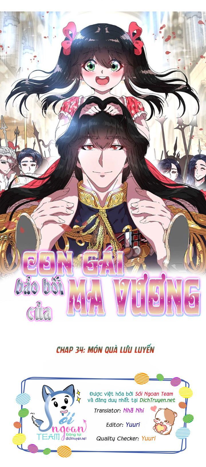 Con Gái Bảo Bối Của Ma Vương Chap 34 - Next Chap 35