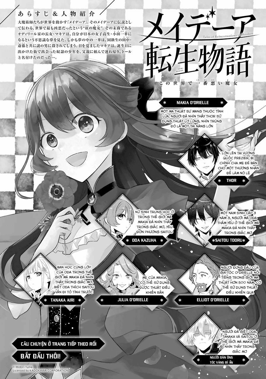 Tales Of Reincarnation In Maydare Chap 2 - Next Chap 3