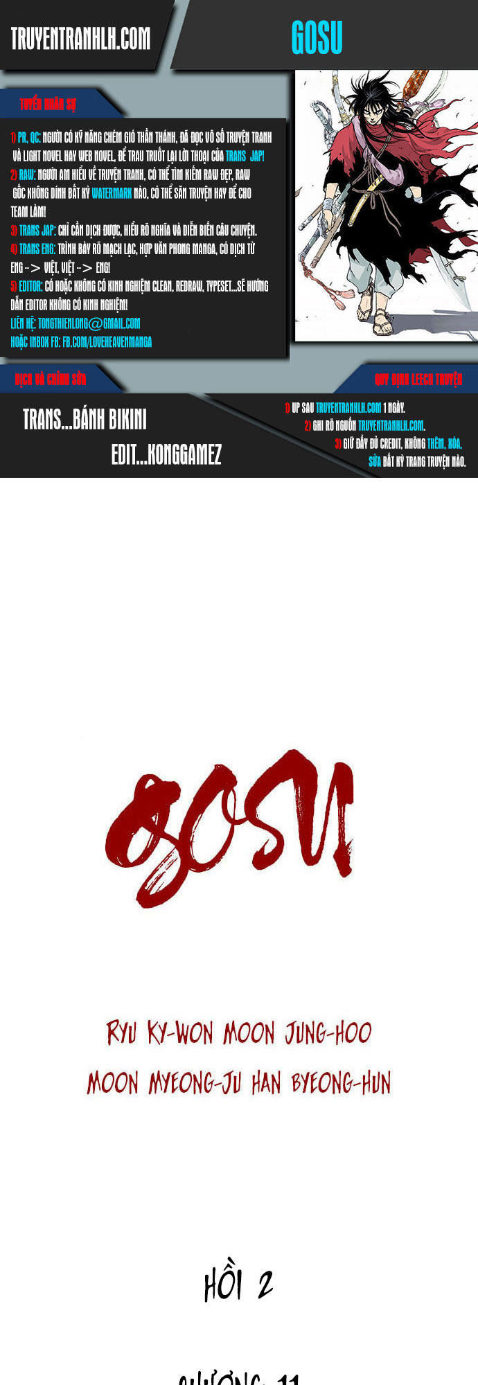 Gosu Chap 97 - Next Chap 98