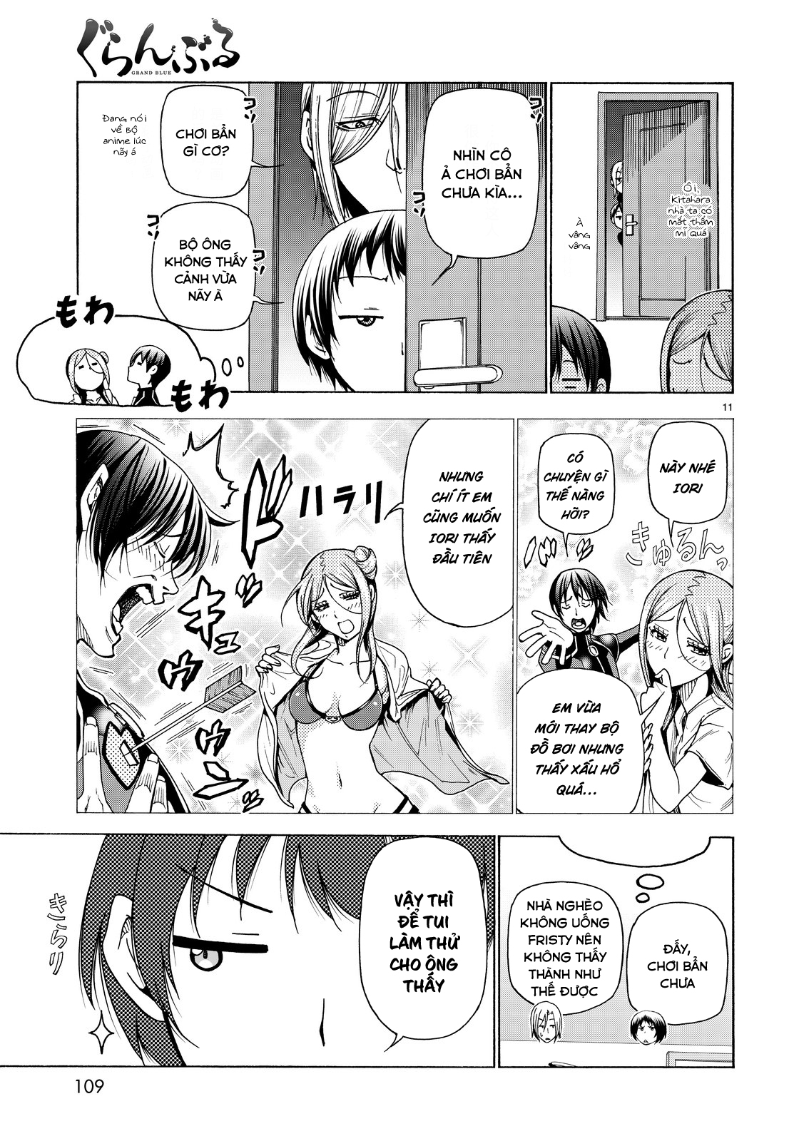 Grand Blue - Cô Gái Thích Lặn Chap 35 - Next Chap 36