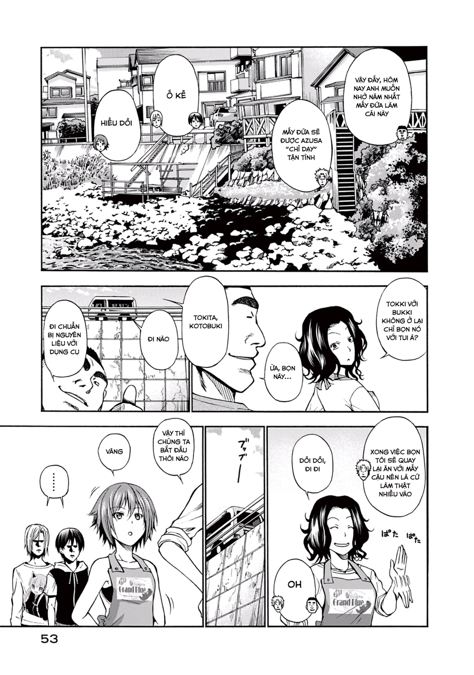 Grand Blue - Cô Gái Thích Lặn Chap 6 - Next Chap 7