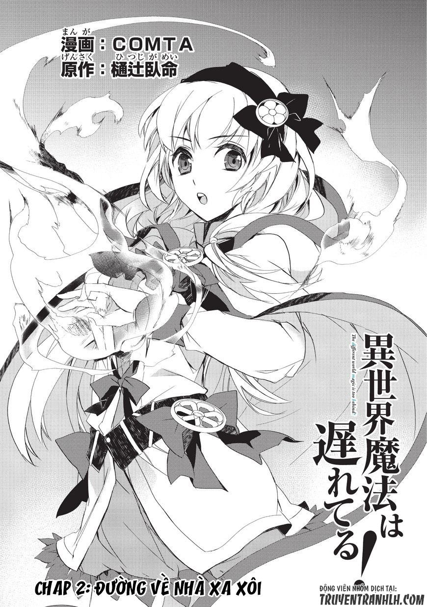 Isekai Mahou Wa Okureteru Chap 2 - Next Chap 3