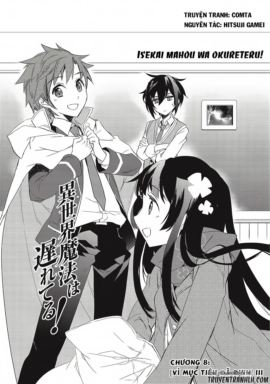 Isekai Mahou Wa Okureteru Chap 8 - Next Chap 9