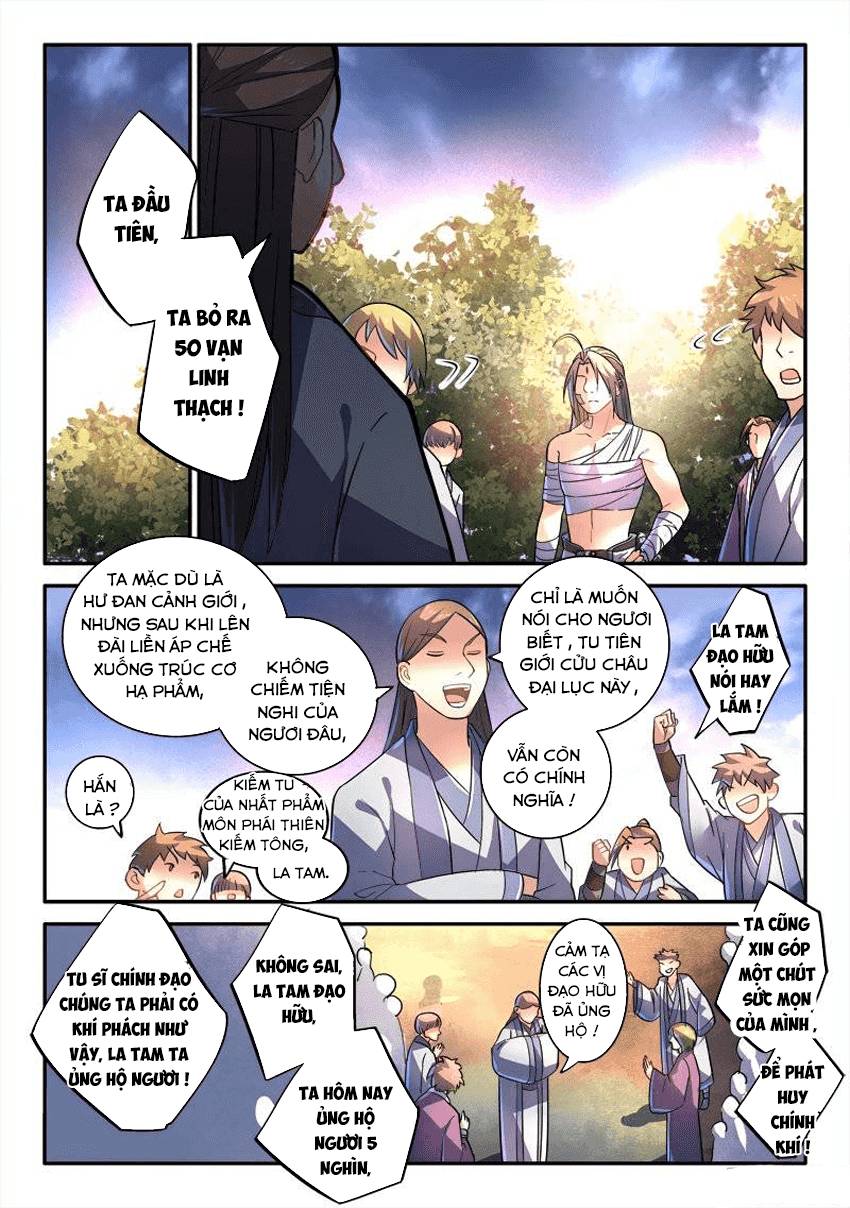 Tung Tiền Hữu Tọa Linh Kiếm Sơn Chap 248 - Next Chap 249