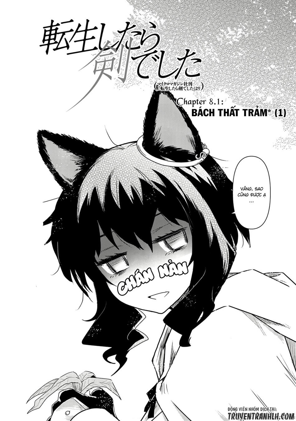 Chuyển Sinh Thành Kiếm Chap 8 - Next Chap 9