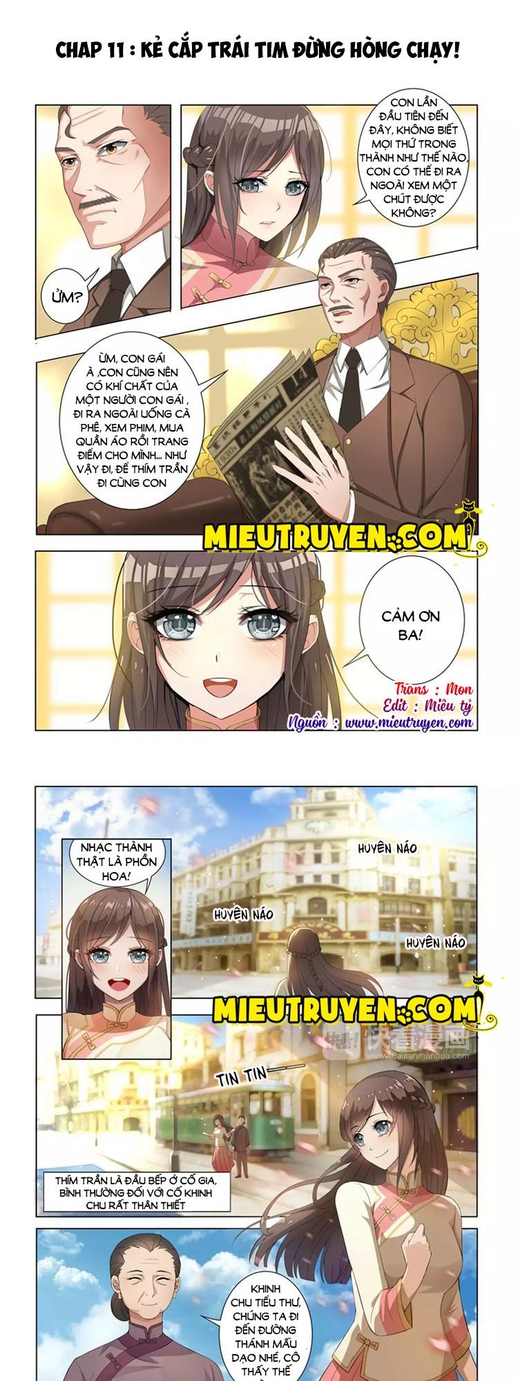 Thiếu Soái! Vợ Ngài Lại Bỏ Trốn Chap 11 - Next Chap 12