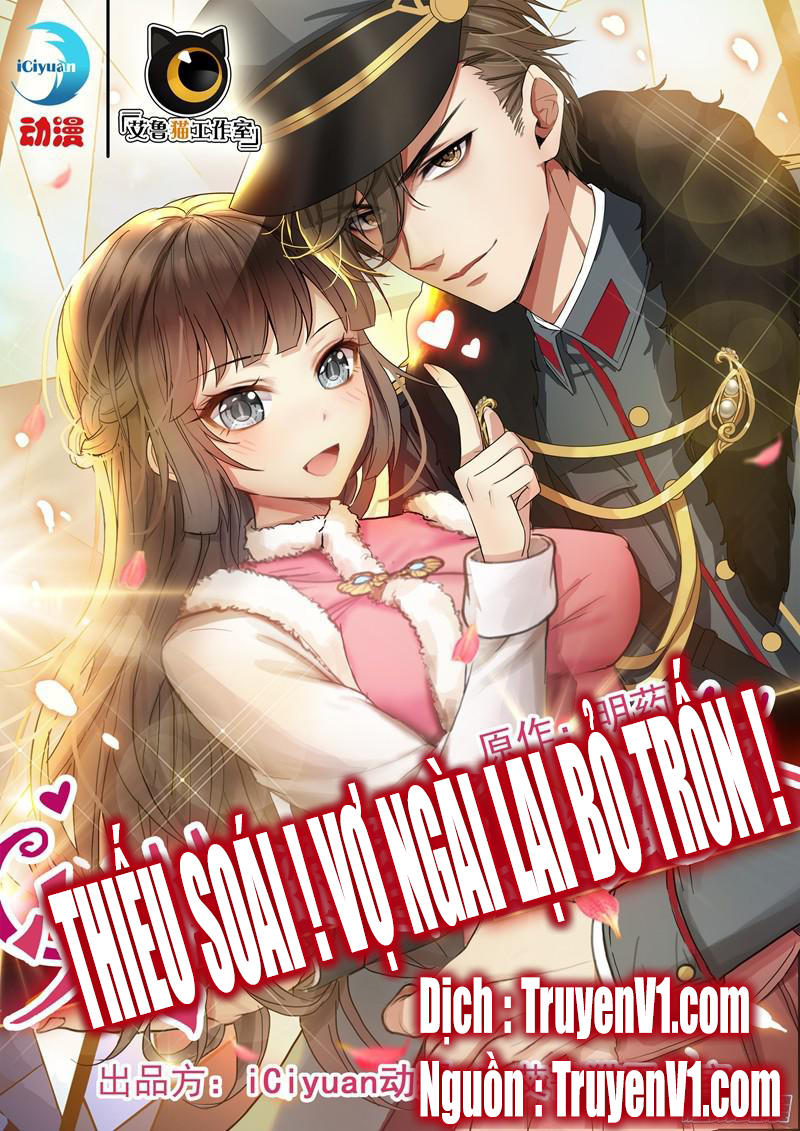 Thiếu Soái! Vợ Ngài Lại Bỏ Trốn Chap 2 - Next Chap 3