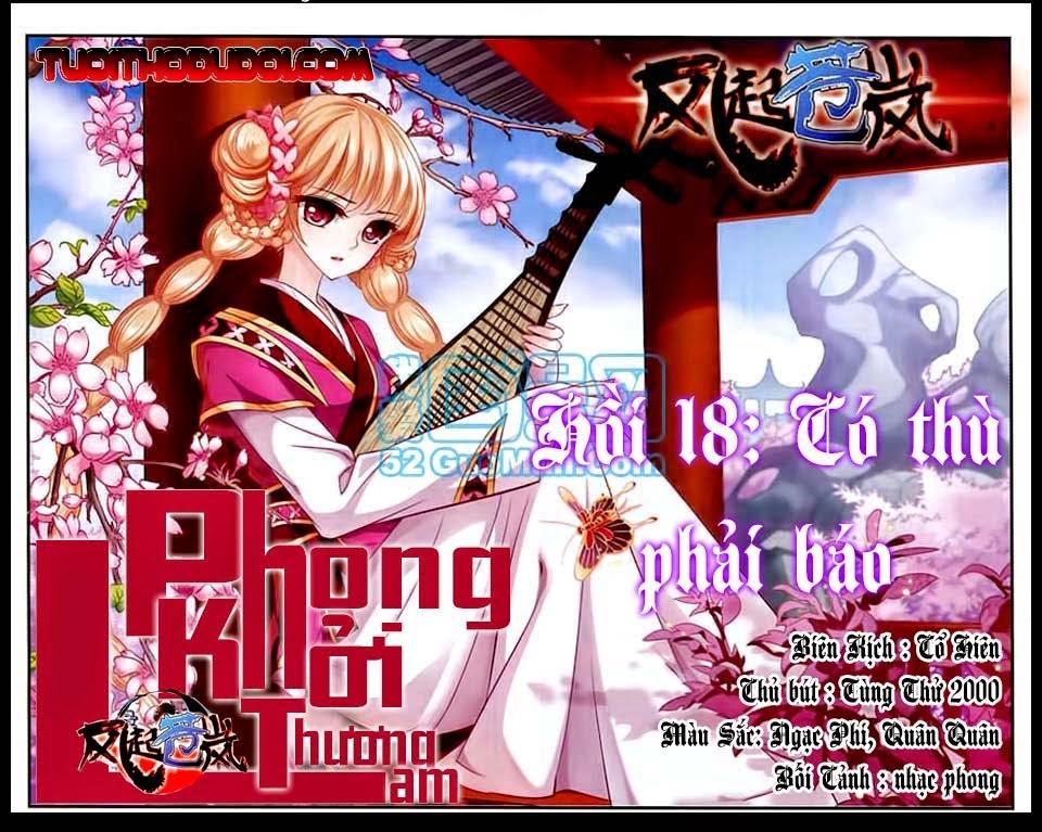 Phong Khởi Thương Lam Chap 18 - Next Chap 19