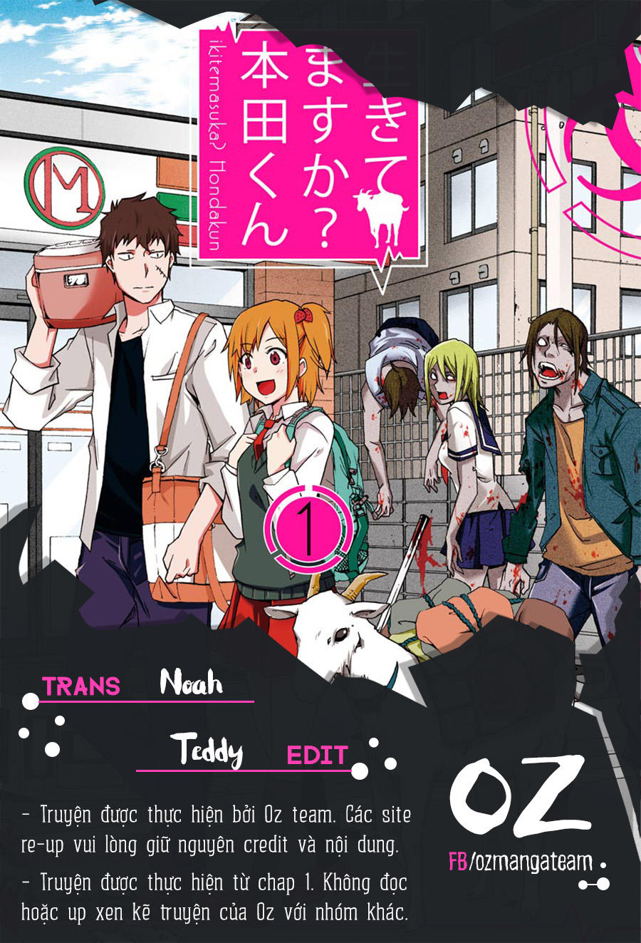 Cậu Còn Sống Chứ? Honda-Kun Chap 2 - Next Chap 3