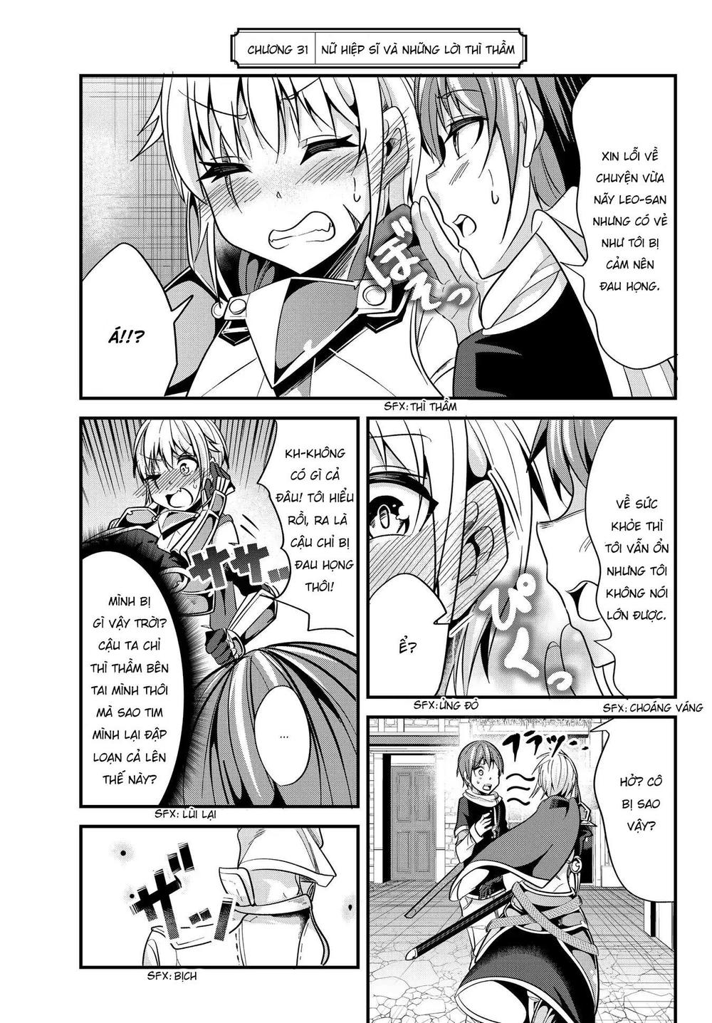 A Story About Treating A Female Knight Who Has Never Been Treated As A Woman Chap 31 - Next Chap 32