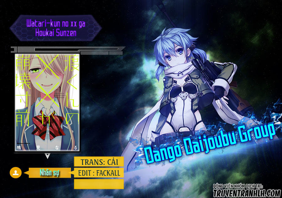 Watari-Kun No Xx Ga Houkai Sunzen Chap 27 - Next Chap 28