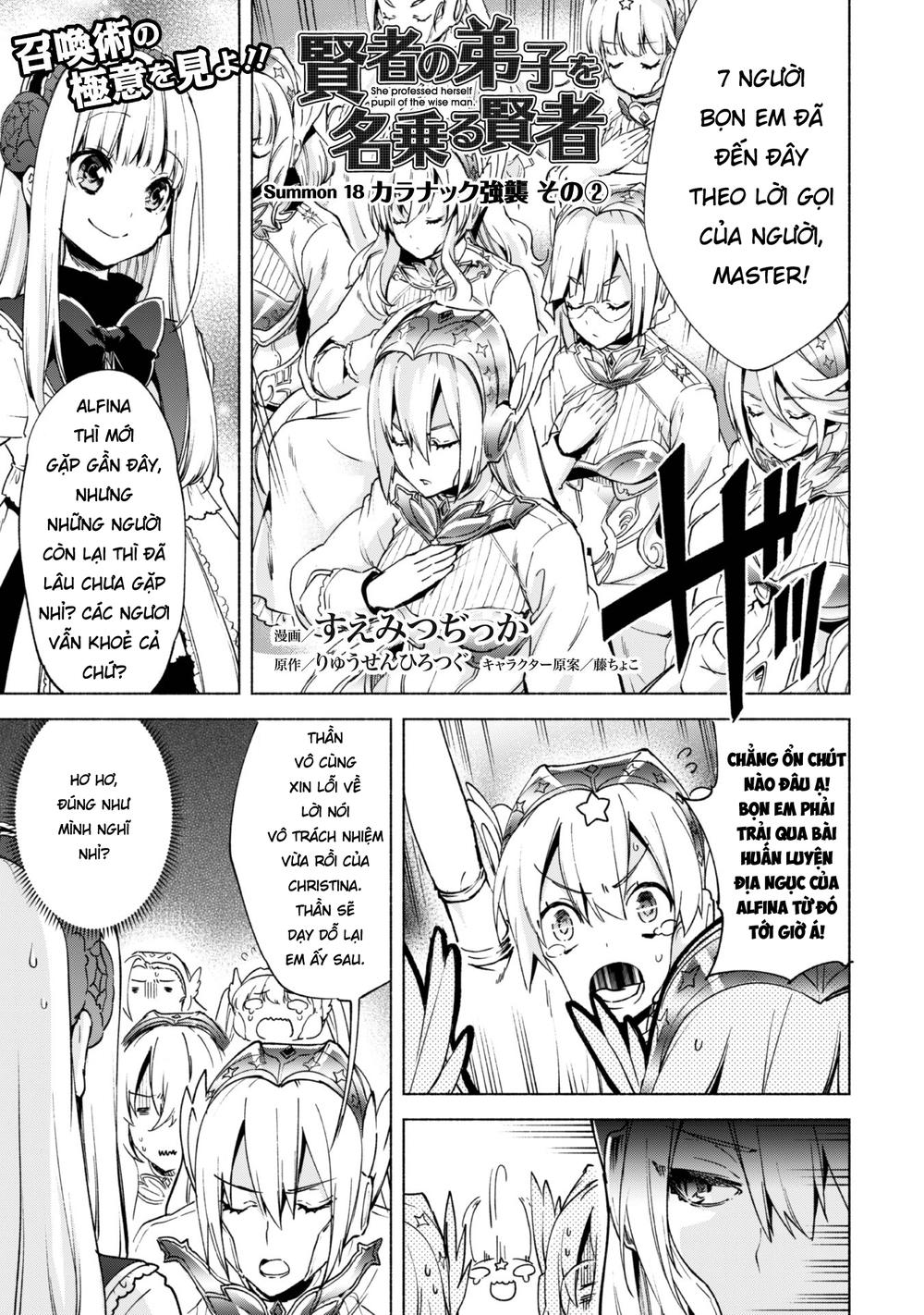 Kenja No Deshi Wo Nanoru Kenja Isekai! Chap 18 - Next Chap 19