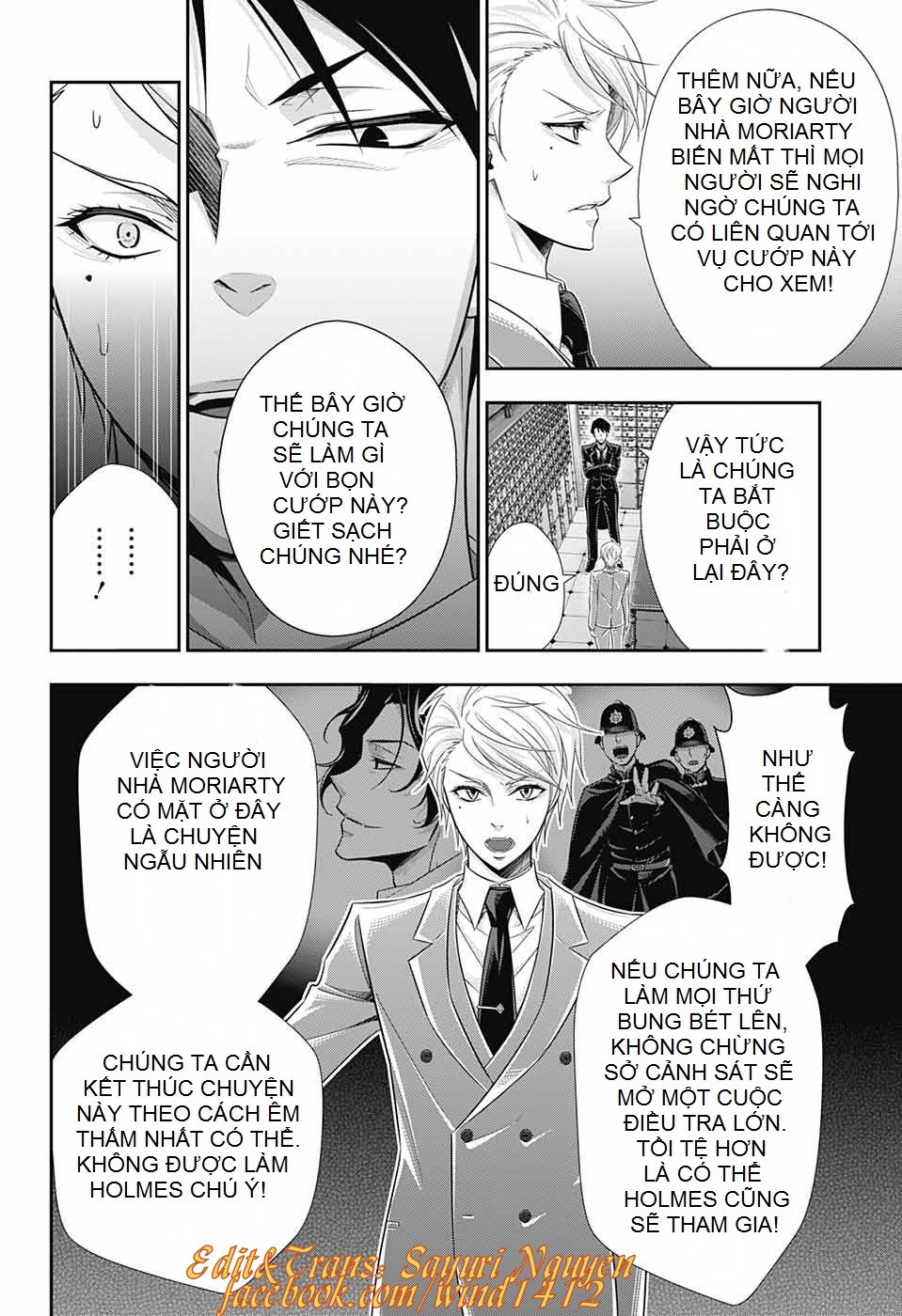 Yukoku No Moriarty Chap 24 - Next Chap 25