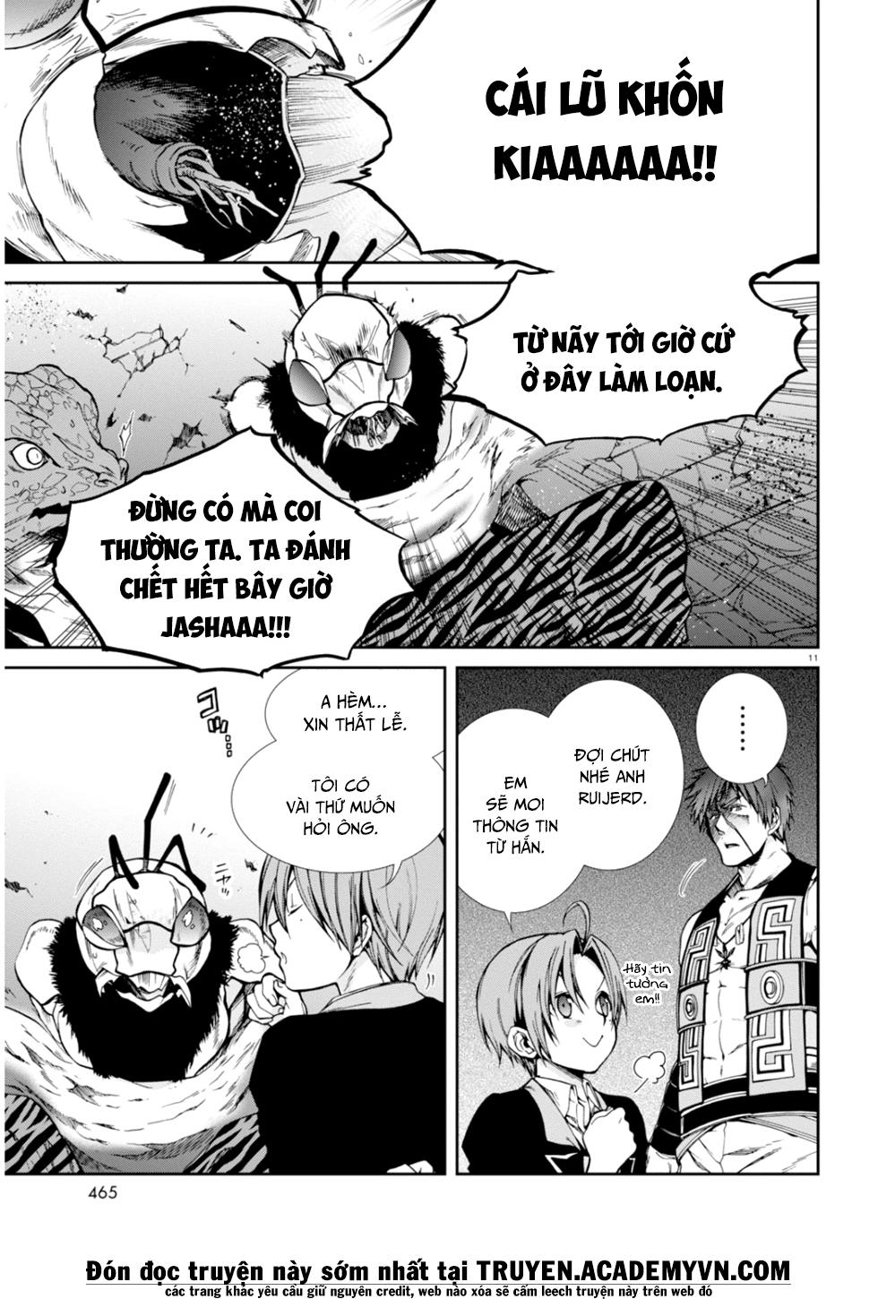 Chuyển Sinh Không Nghề Nghiệp: Tôi Sẽ Cố Gắng Hết Sức Nếu Tôi Đến Thế Giới Khác Chap 23 - Next Chap 24