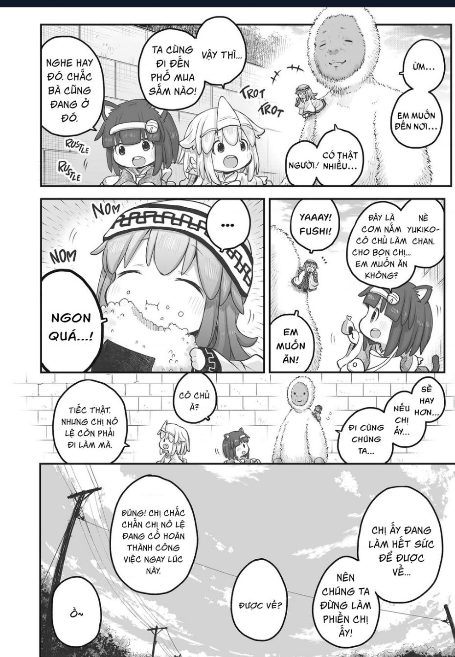 Miss Shachiku And The Little Baby Ghost Chap 77 - Next Chap 78