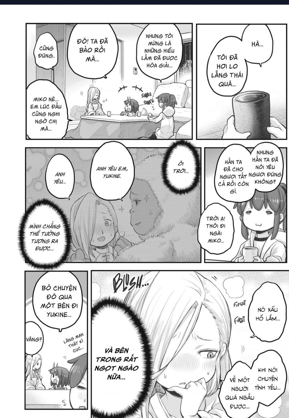 Miss Shachiku And The Little Baby Ghost Chap 77 - Next Chap 78