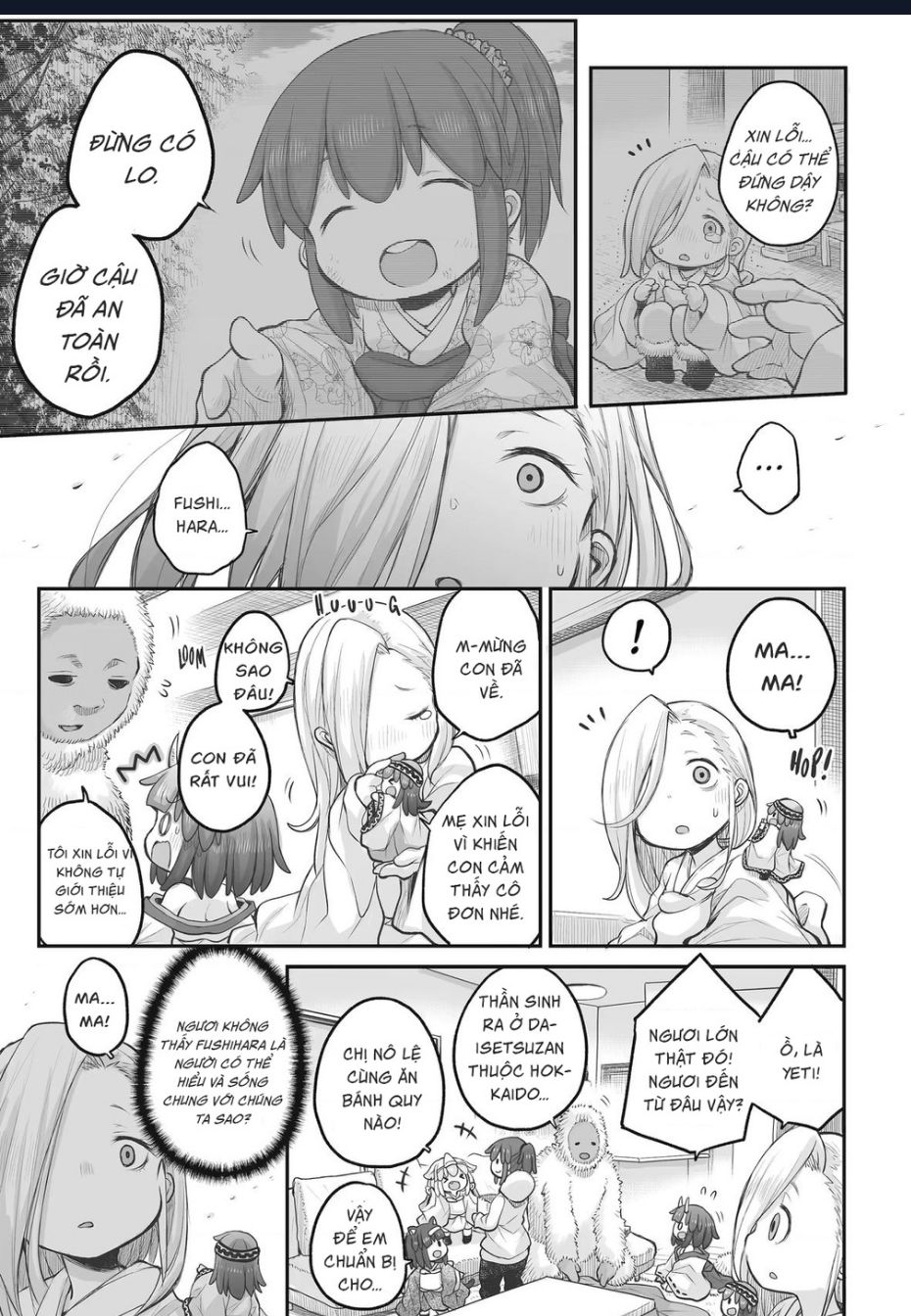 Miss Shachiku And The Little Baby Ghost Chap 77 - Next Chap 78