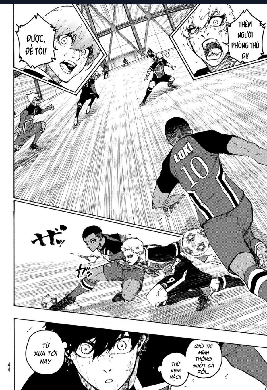 Blue Lock - Ngang Raw Chap 282 - Next Chap 283