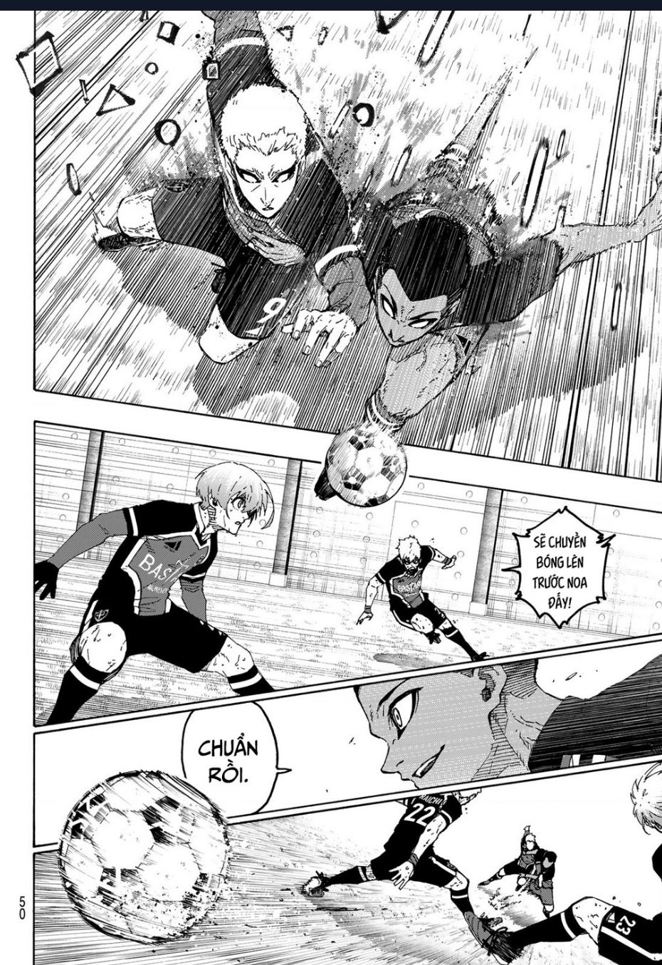 Blue Lock - Ngang Raw Chap 282 - Next Chap 283