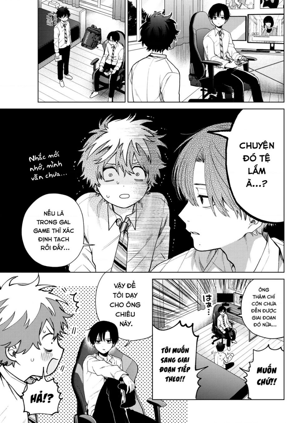 Mối Tình Đầu Đầy Trắc Trở Của Momose Akira Chap 15 - Next Chap 16