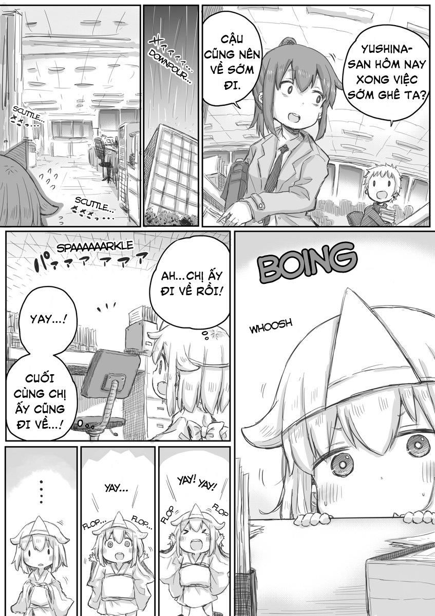 Miss Shachiku And The Little Baby Ghost Chap 8 - Next Chap 9