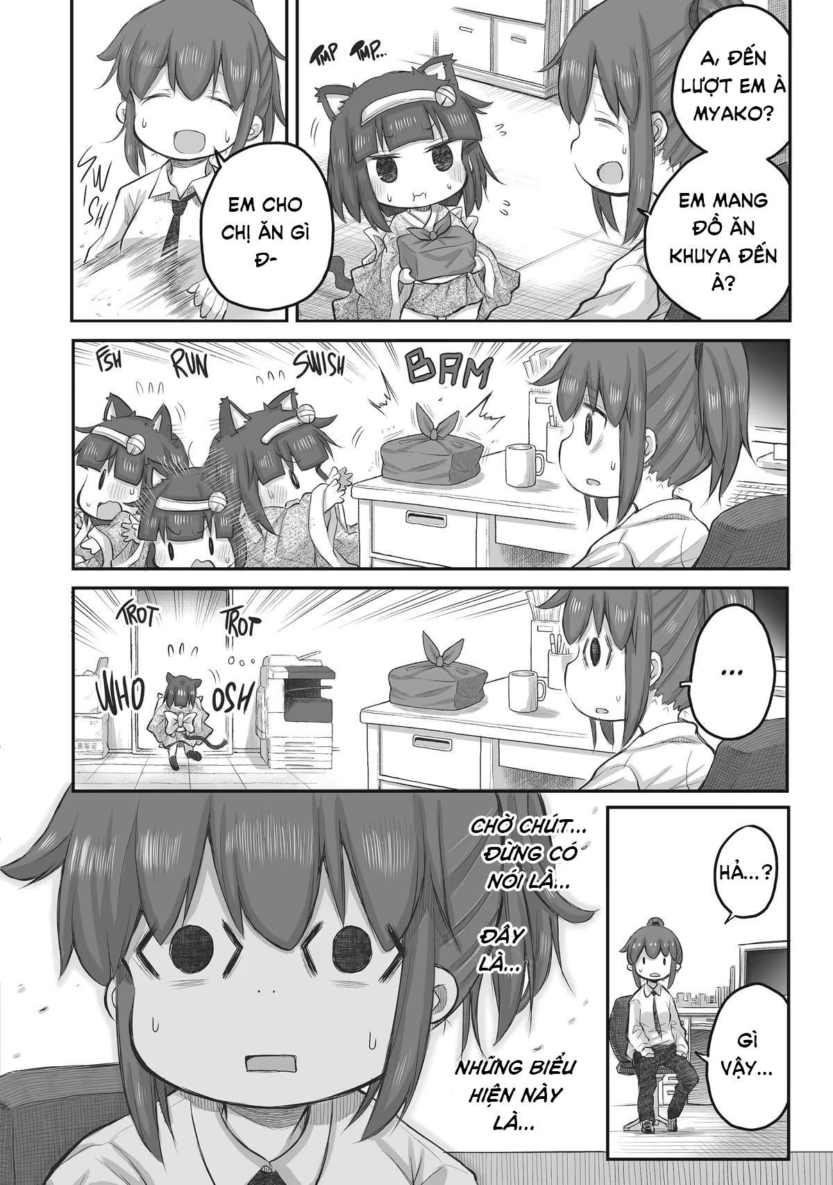 Miss Shachiku And The Little Baby Ghost Chap 37 - Next Chap 38