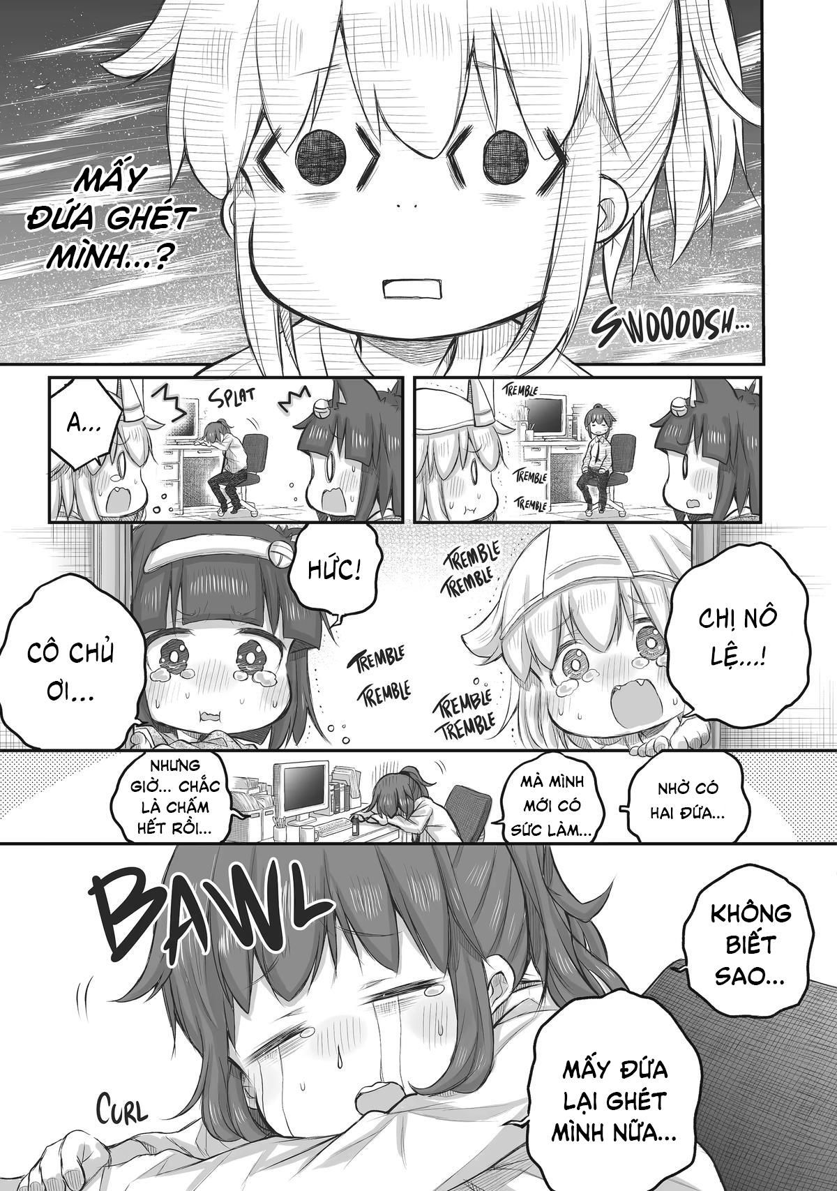 Miss Shachiku And The Little Baby Ghost Chap 37 - Next Chap 38