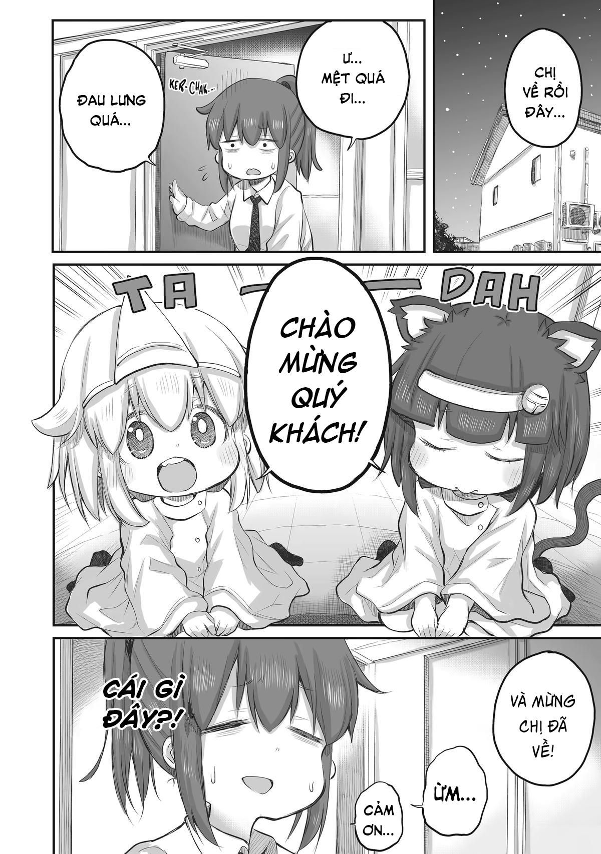 Miss Shachiku And The Little Baby Ghost Chap 39 - Next Chap 40