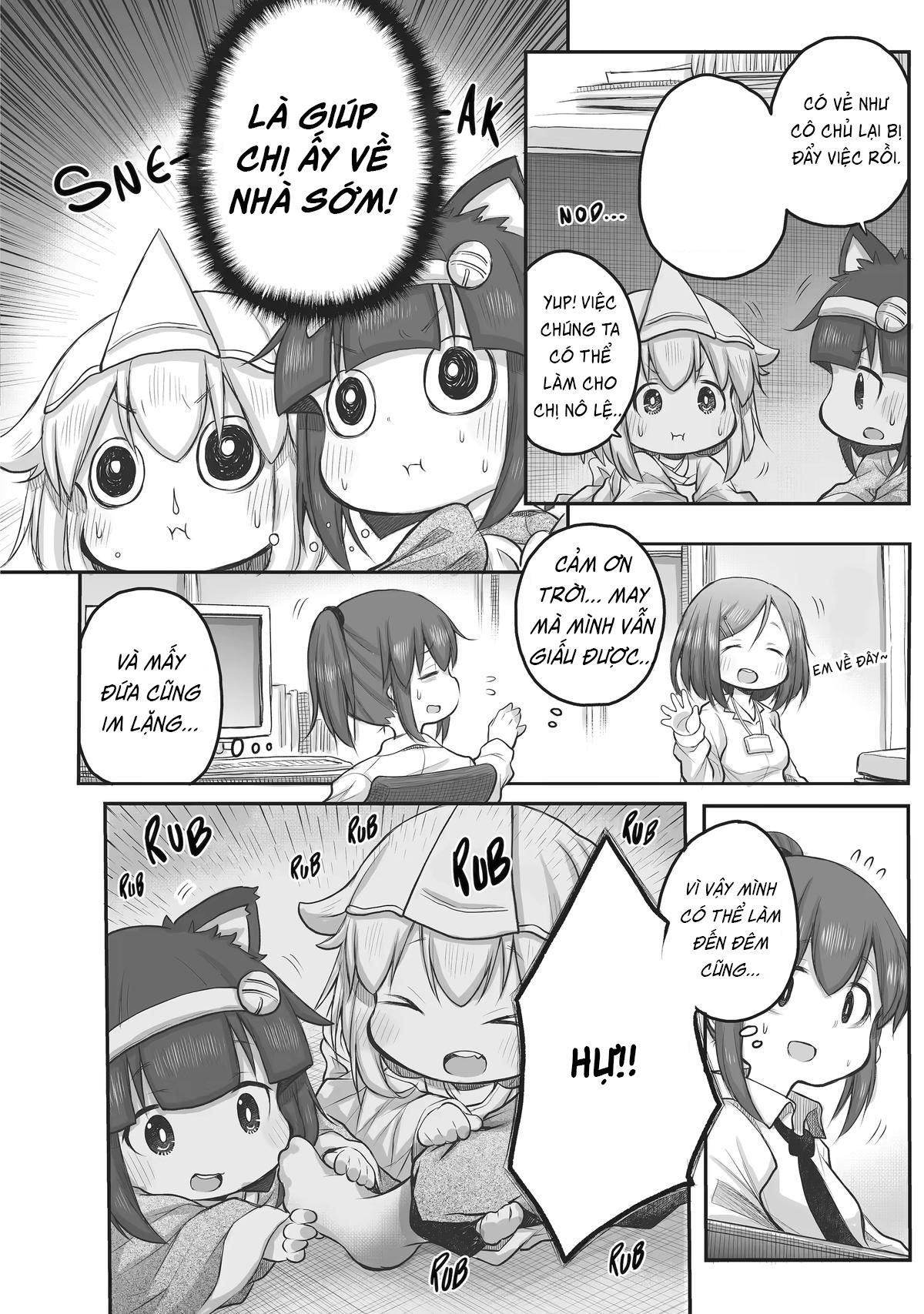 Miss Shachiku And The Little Baby Ghost Chap 46 - Next Chap 47