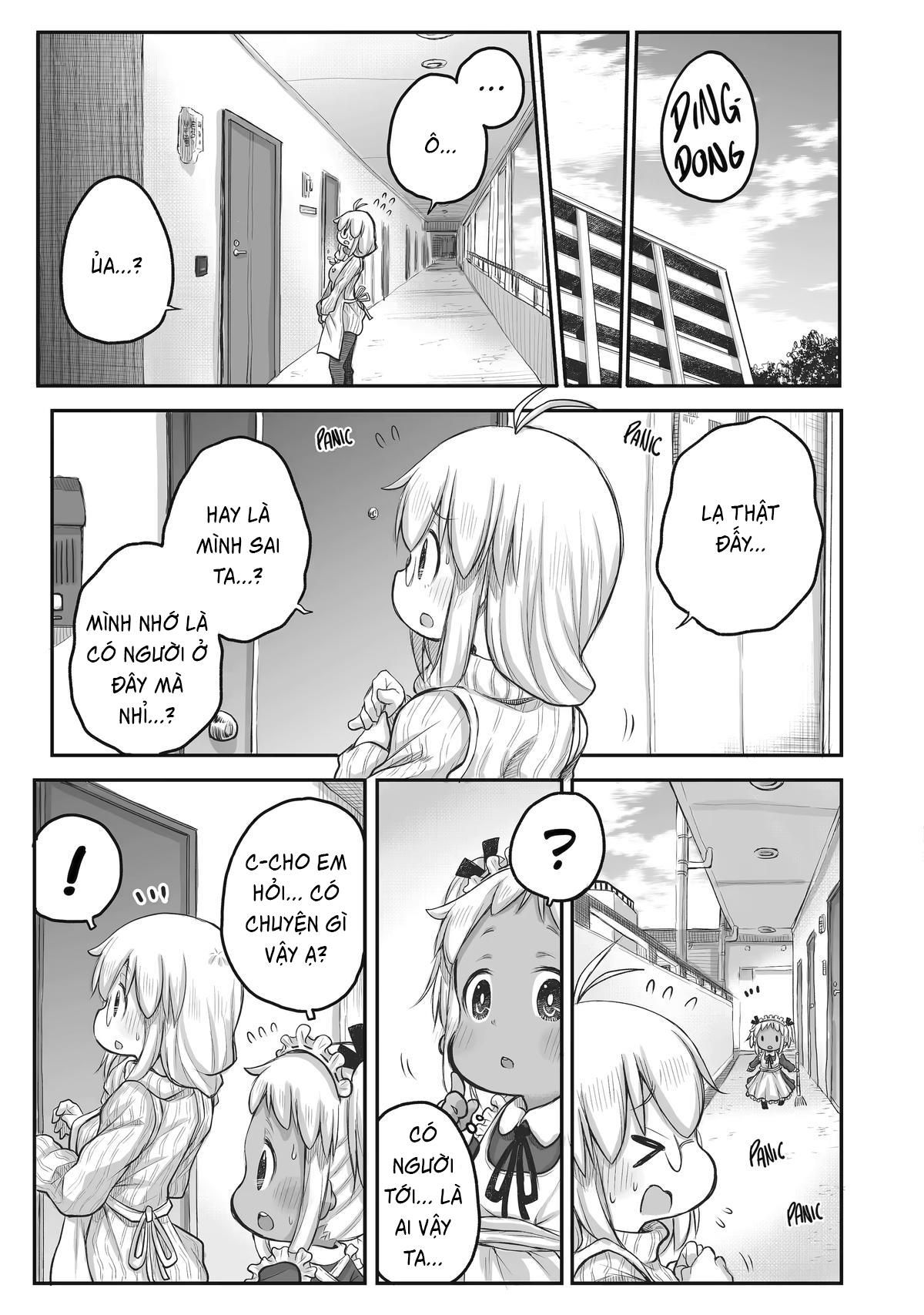Miss Shachiku And The Little Baby Ghost Chap 46 - Next Chap 47