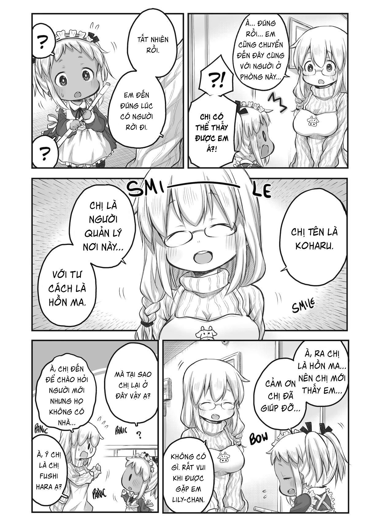 Miss Shachiku And The Little Baby Ghost Chap 46 - Next Chap 47