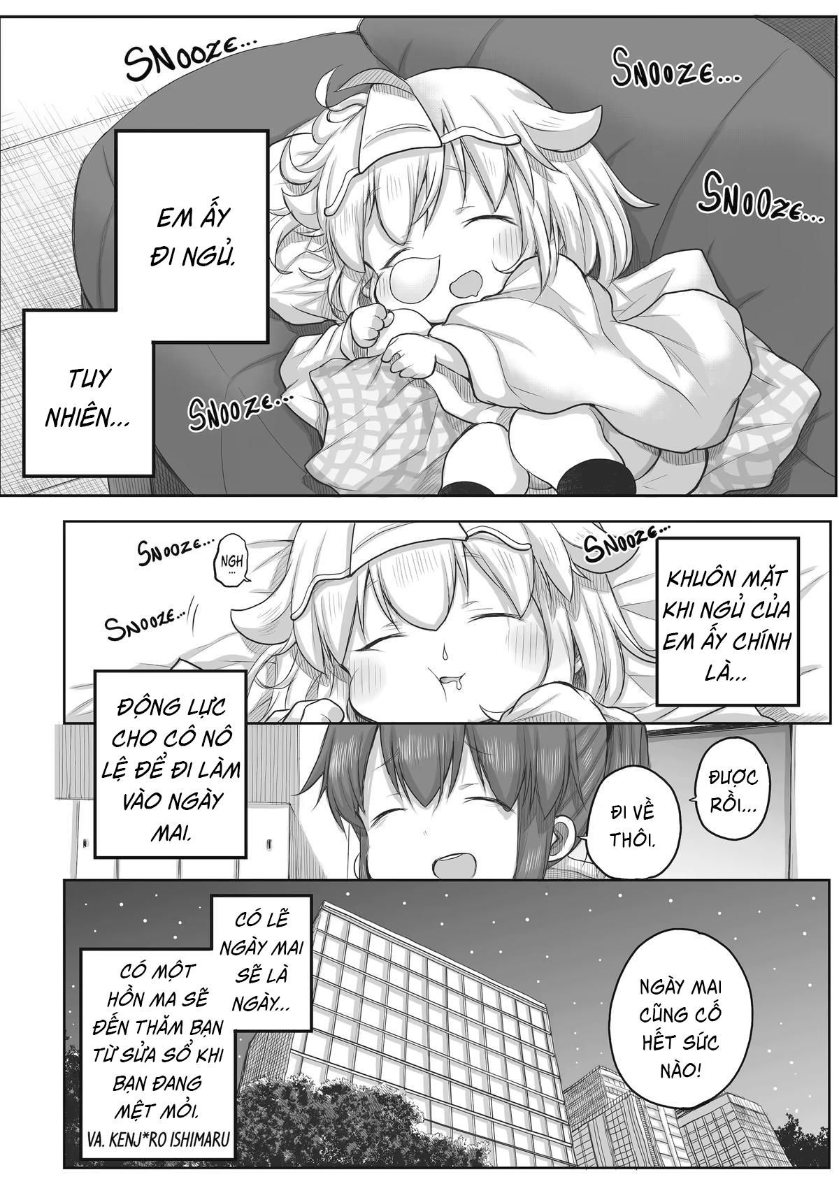 Miss Shachiku And The Little Baby Ghost Chap 48 - Next Chap 49