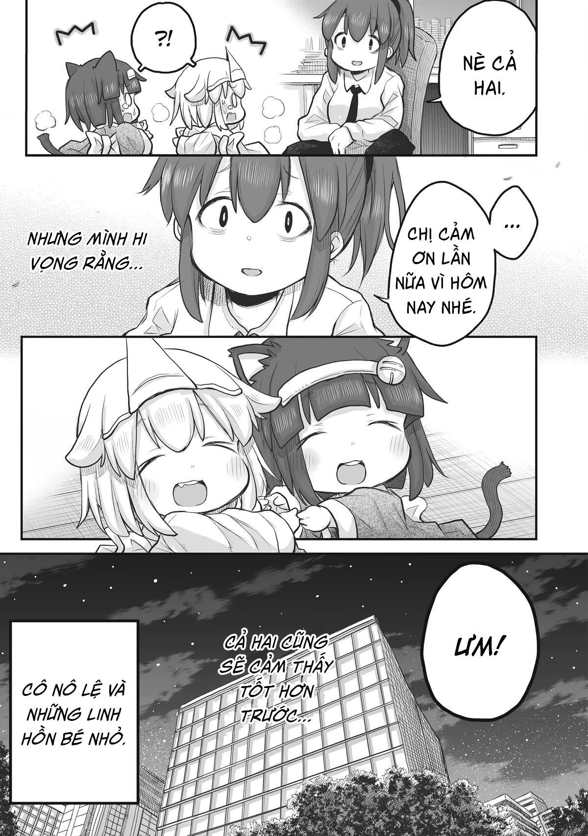 Miss Shachiku And The Little Baby Ghost Chap 50 - Next Chap 51