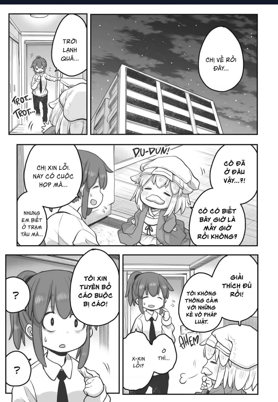 Miss Shachiku And The Little Baby Ghost Chap 63 - Next Chap 64