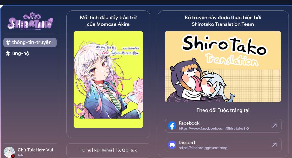 Mối Tình Đầu Đầy Trắc Trở Của Momose Akira Chap 12 - Next Chap 13