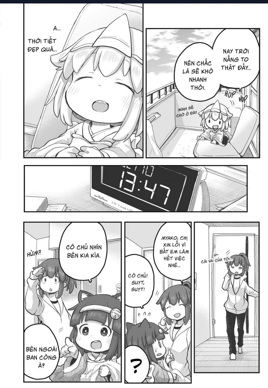 Miss Shachiku And The Little Baby Ghost Chap 84 - Next Chap 85