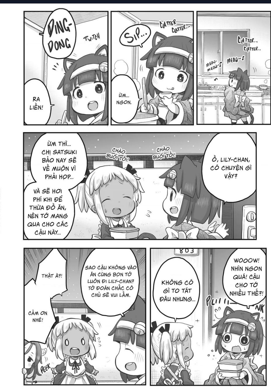 Miss Shachiku And The Little Baby Ghost Chap 84 - Next Chap 85