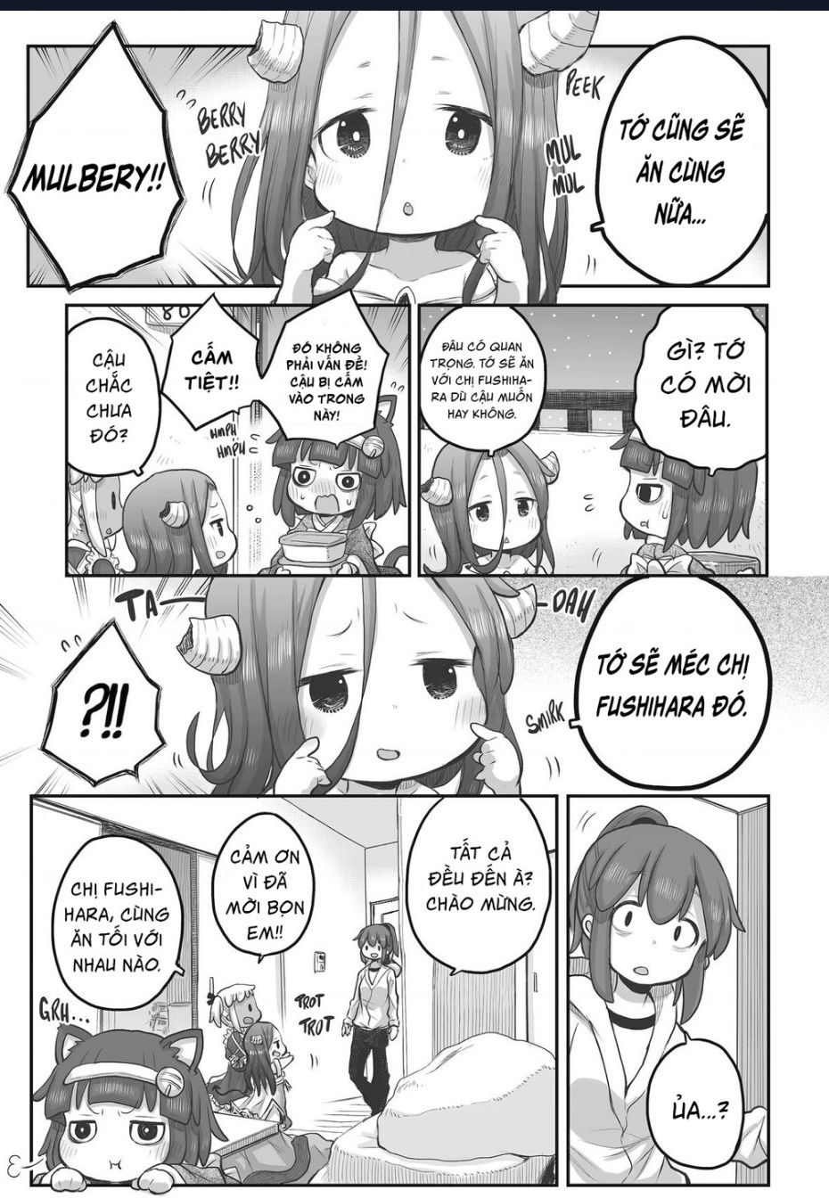 Miss Shachiku And The Little Baby Ghost Chap 84 - Next Chap 85