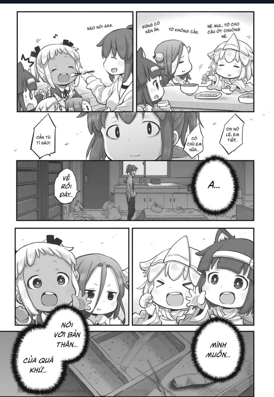 Miss Shachiku And The Little Baby Ghost Chap 84 - Next Chap 85