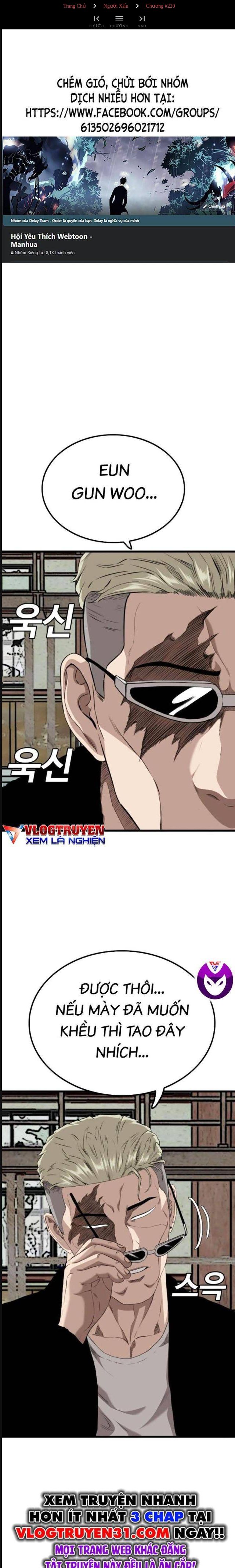Người Xấu Chap 220 - Next Chap 221