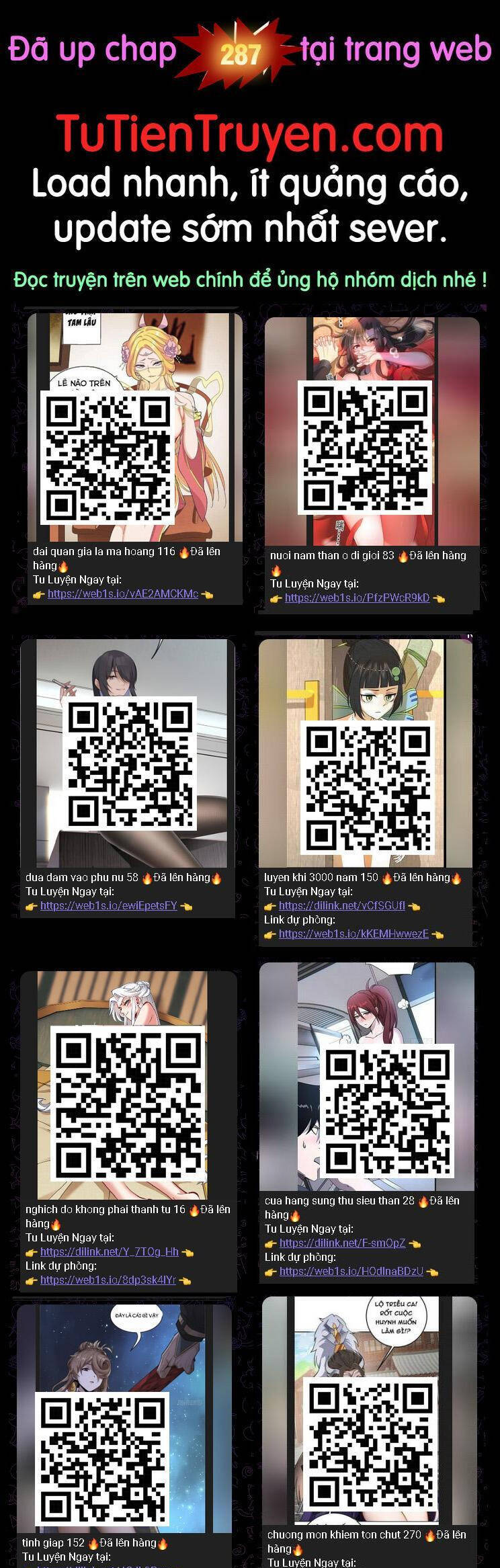 Bắt Đầu Với Chí Tôn Đan Điền Chap 286 - Next Chap 287