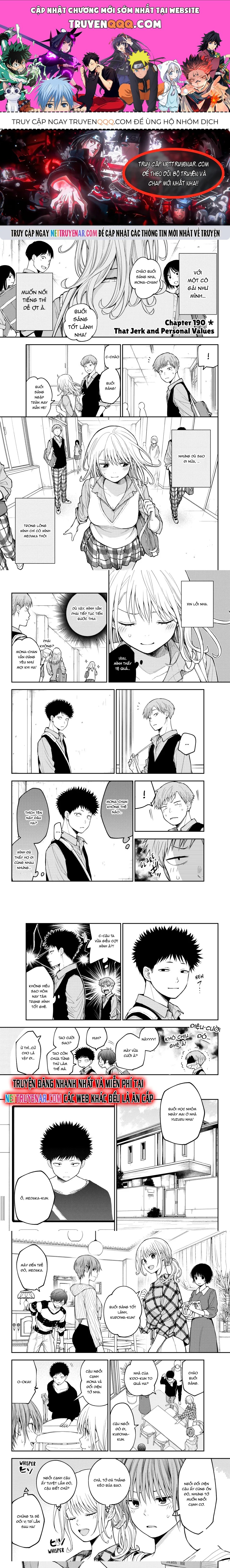 Kuroiwa Medaka Ni Watashi No Kawaii Ga Tsuujinai Chap 190 - Next Chap 191