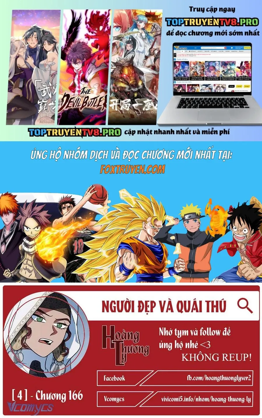 Người Đẹp Và Quái Vật Chap 166 - Next Chap 167