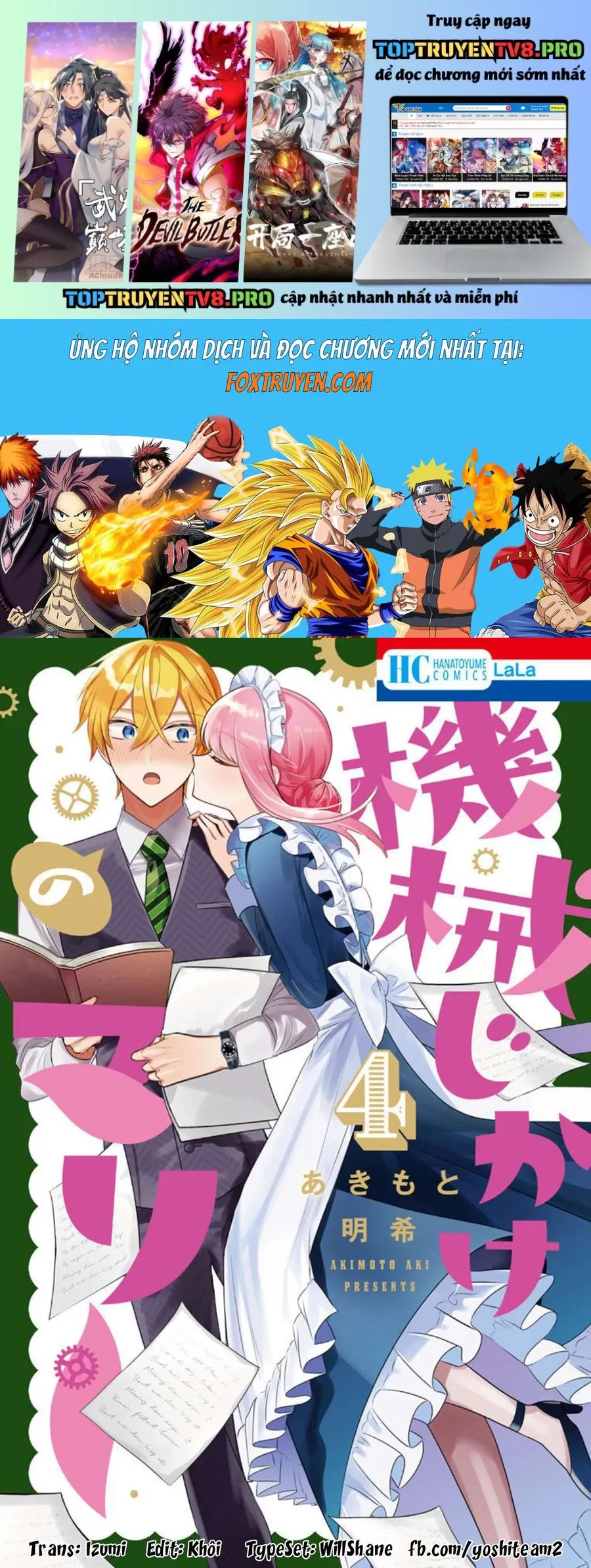 Cô Hầu Gái Người Máy Chap 15 - Next Chap 16