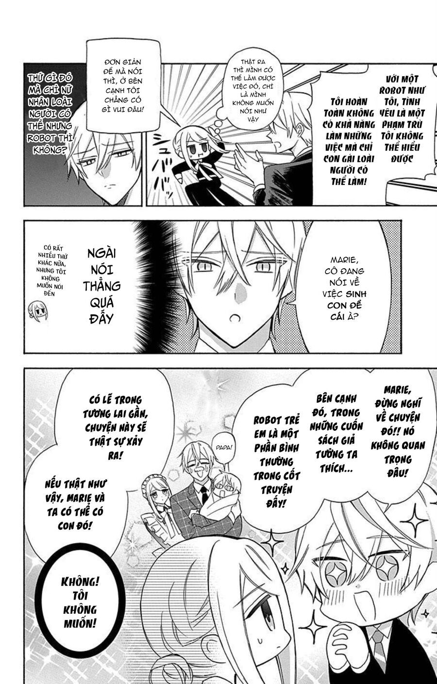 Cô Hầu Gái Người Máy Chap 15 - Next Chap 16