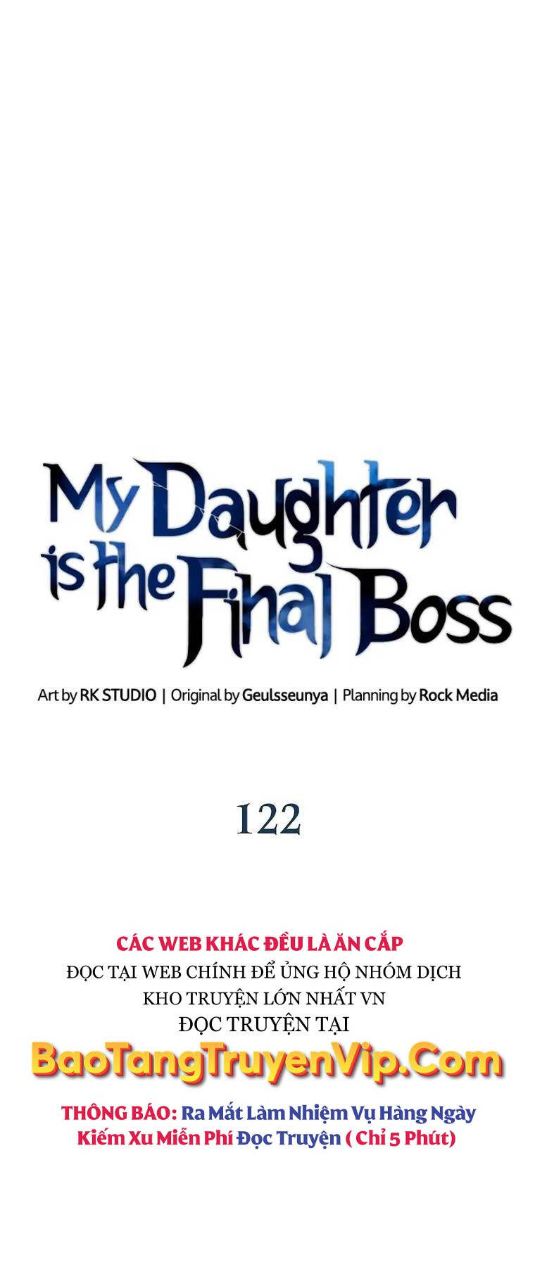Con Gái Tôi Là Trùm Cuối Chap 122 - Next Chap 123