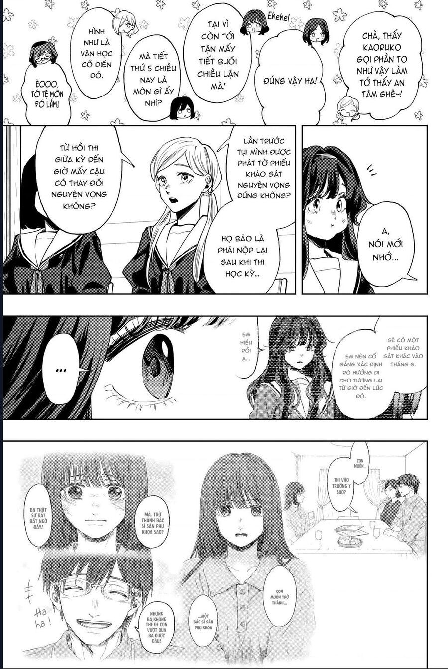 The Fragrant Flower Blooms With Dignity - Kaoru Hana Wa Rin To Saku Chap 132 - Next Chap 133