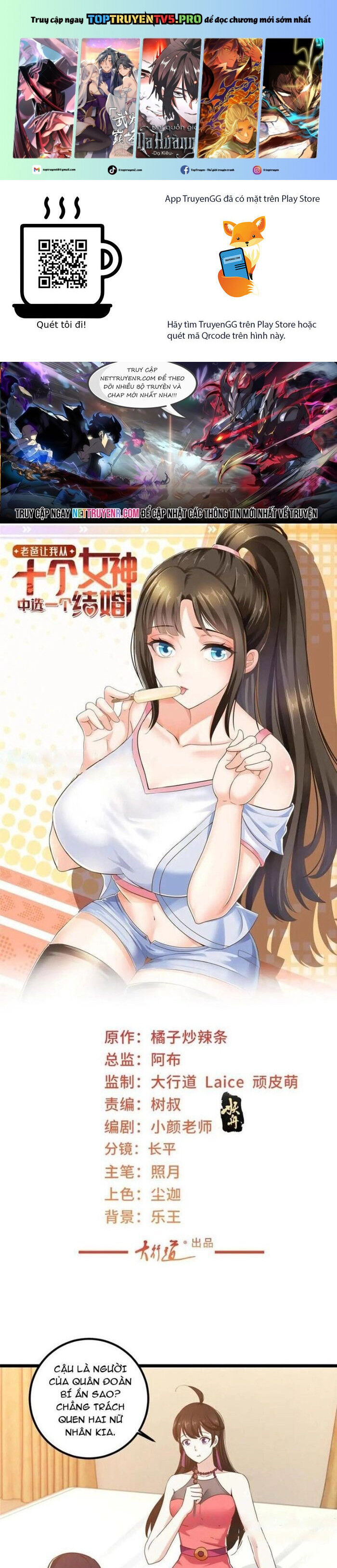 Lão Ba Cho Tôi Lựa Một Trong Mười Nữ Thần Để Kết Hôn Chap 121 - Next Chap 122