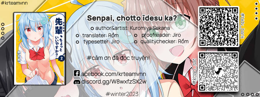 Senpai, Chotto Īdesu Ka? Chap 12 - Next Chap 13