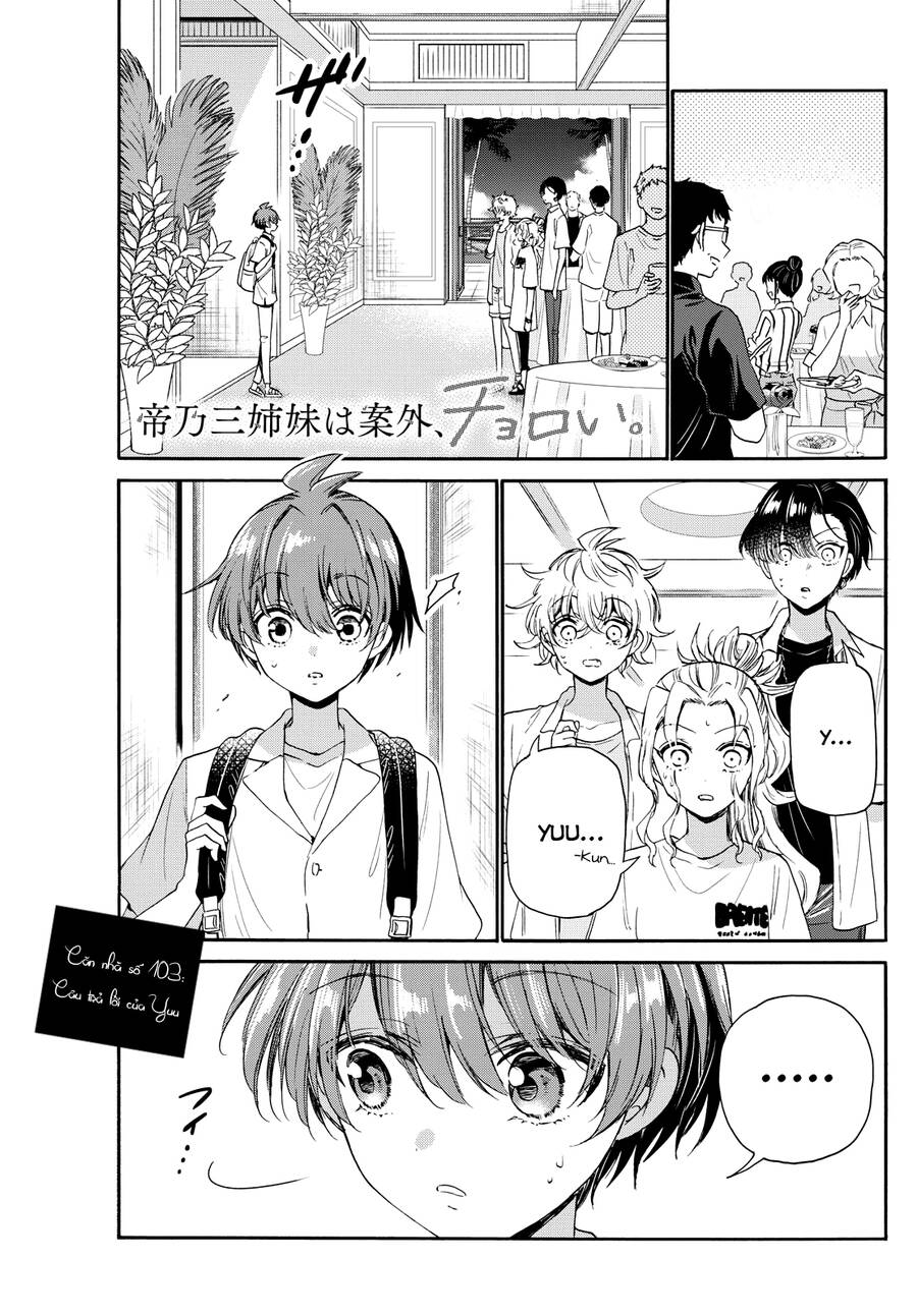 Ba Chị Em Nhà Mikadono Dễ Đối Phó Thật Đấy Chap 103 - Next Chap 104